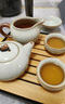 初伍汝窯茶具三件套帶茶盤陶瓷泡茶套裝酒店宿舍一壺兩杯茶壺功夫茶杯 曬單實拍圖