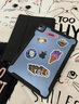 億色適用于ipad9/8/7保護套air5/4磁吸殼2020/2021/2022年pro11蘋(píng)果mini6平板12.9輕薄版防摔10保護殼 2021版Pro12.9【紫色】殼套可拆+橫豎兩用 曬單實(shí)拍圖