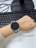 【真皮】適用華為GT5手表表帶watch5高級GT4鑲鉆gt5pro女款GT3pro 【雙面真皮】米白色銀扣 GT5/GT4【41/42mm表盤】接口18mm 曬單實拍圖