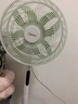 美的（Midea）【幸運草安睡1S】一級能效直流變頻聲控電風扇家用遙控臥室靜音落地扇臺式桌面抗菌大風力轉頁扇 曬單實拍圖