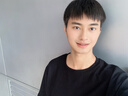 名創(chuàng)優(yōu)品（MINISO）220G重磅華夫格短袖男肌理感高端ins潮流圓領半袖男士寬松百搭T恤 黑色 XL 180 (不起球不掉色) 曬單實拍圖