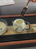 三物 福貓龍蛋壺陶瓷泡茶壺辦公室泡茶專用手繪壺高檔功夫茶具套裝 福貓龍蛋壺組合 曬單實拍圖