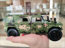 赟婭東風(fēng)猛士裝甲車(chē)步戰車(chē)軍事導彈車(chē)合金模型退伍紀念留念送戰友禮物 猛士突擊車(chē)【軍綠色】1:20 曬單實(shí)拍圖