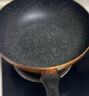 炊大皇 炒鍋不粘鍋 易潔輕量平底炒菜鍋煎鍋28cm 電磁爐通用 極皇JH28CG 曬單實拍圖