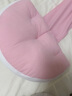 JCZS德國品牌孕婦枕護(hù)腰側(cè)睡枕托腹懷孕晚期u型睡覺側(cè)臥神器夏天實(shí)用 辛迪粉【孕婦護(hù)腰枕】送輔助枕 曬單實(shí)拍圖