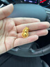 周大生黃金吊墜女足金葫蘆纏花福祿鏈掛墜送女友生日禮物  6.97g 曬單實拍圖