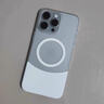 眾殼星 適用iPhone 15promax手機(jī)殼上下插promax手機(jī)套高透明AF拼接簡(jiǎn)約磁吸硬防摔超火新款高級(jí)感保護(hù)殼 白色-上下插拼接*iPhone 15promax 曬單實(shí)拍圖