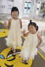 戴維貝拉（DAVE＆BELLA）大童女童夏裝套裝學院風兒童中大童jk兩件套小童女孩甜美衣服 米白 120 cm（建議身高110-120cm） 曬單實拍圖