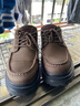 名郎 MELLEN品牌男鞋工裝鞋男秋冬新品百搭男士休閑鞋英倫防滑真皮大頭皮鞋男 MED66915棕色 40 曬單實(shí)拍圖