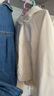 波司登（BOSIDENG）【斷碼清倉(cāng)】春秋新款谷愛(ài)凌同款輕薄羽絨服鵝絨休閑保暖連帽外套 【店長(zhǎng)推薦】白8915 L 170/92A 曬單實(shí)拍圖