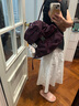 lululemon丨Wunderlust 小款背包 雙肩包 LU9COIS 李子暗紫/炮銅色 O/S 曬單實拍圖