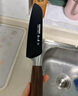 張小泉刀具多用小廚刀家用不銹鋼小切刀水果刀西瓜刀切菜刀廚房刀具單刀 曬單實(shí)拍圖