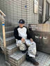 OEMG 拼色圓領(lǐng)長(zhǎng)袖t恤男士秋季新款打底衫寬松休閑百搭上衣服內(nèi)搭體恤 白拼黑色袖 XL [建議105-120斤] 曬單實(shí)拍圖