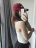 草本初色內(nèi)衣女無(wú)痕胸墊吊帶女上衣女2025新款背心夏外穿文胸罩 香檳白  兩件9折 L 【40-60公斤】 曬單實(shí)拍圖