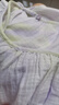全棉時(shí)代新品家居服親膚透氣越穿越柔女士純棉睡衣空氣褶皺紗 曬單實(shí)拍圖