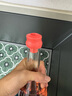 酒瓶封口塞硅膠紅酒密封塞通用香檳塞家用創(chuàng  )意簡(jiǎn)易保鮮防漏塞葡萄 紅色 2只裝 曬單實(shí)拍圖