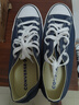 匡威（Converse）All Star 男女鞋經(jīng)典低幫休閑情侶帆布鞋 102329 海軍藍 40碼  曬單實(shí)拍圖