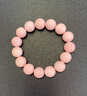 圣藤察收藏級天然水晶手串玉石粉紅蛋白石粉澳寶粉潤手鏈送對象生日禮物 9mm粉潤粉澳寶收藏級 曬單實(shí)拍圖
