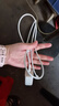 華為原裝6A數(shù)據(jù)線 USB Type-A轉(zhuǎn)USB Type-C/1m線長(zhǎng)/支持66W（11V6A）充電 白色CC790 曬單實(shí)拍圖