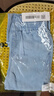 MiniPeace太平鳥童裝夏新女童牛仔長褲F2HAE2A21 牛仔藍(lán)色 140cm 曬單實(shí)拍圖