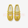 百思圖25秋簡(jiǎn)約休閑芭蕾舞鞋平跟女單鞋A2520CQ5 黃色 38 曬單實(shí)拍圖