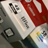 佳能PG-48/CL-58墨盒（適用E478/E478R/E3480/E4580） 標(biāo)準(zhǔn)容量PG-48/CL-58套裝 曬單實拍圖