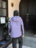 波司登（BOSIDENG）25新款90鵝絨功能軟殼羽絨服男女同款防風(fēng)防水外套B250331320 灰紫色/高級灰|6032/8083|603B M 165/88A 體重約110-120斤 曬單實拍圖