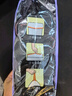 簡丫抽繩式垃圾袋200只單面0.8絲黑色45*50CM點斷中號家用手提塑料袋 曬單實拍圖