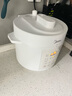美的電高壓鍋家用0涂層不銹鋼內(nèi)膽電壓力鍋3-4-5人 自動(dòng)排氣IH加熱高壓電飯鍋電飯煲壓力鍋5升雙內(nèi)膽 【0涂層鋼釜】白色金屬機(jī)身 5L 曬單實(shí)拍圖