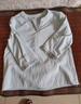 塔馳密司（TOUCH MISS）襯衫上衣女2025春夏季新款七分袖刺繡文藝風(fēng)百搭時(shí)尚條紋襯衣 清新藍(lán) L 曬單實(shí)拍圖