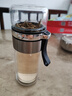 創(chuàng)建茶水分離過濾泡茶杯子男士女生泡花茶雙層玻璃杯便攜大容量喝水杯 【雙層加厚提繩款】本色400ml 曬單實(shí)拍圖