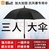 米波迪（Meebordi）雨傘大號長把直桿8骨雙人京商務(wù)東長柄抗風(fēng)暴高爾夫傘自可定制營 曬單實(shí)拍圖
