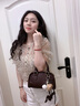 CinvaiKrose【趙昭儀同款】包包女包2025新款保齡球斜挎包生日七夕情人節(jié)禮物 咖啡色【送女友老婆女生禮物走心】 曬單實拍圖