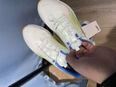 LI-NING KIDS李寧童鞋兒童運動鞋男童大童春季新款軟底青少年減震輕便跑步鞋 波浪藍(lán)/熒光青/宮藍(lán) YKFU032-3 38  內(nèi)長約24.9cm適合腳長23.9cm 曬單實拍圖
