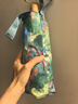VONLILIENFELD費樂德加大晴雨傘16骨折疊雙層油畫傘防曬防紫外線太陽傘女 曬單實拍圖