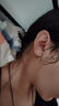中國黃金碎碎冰四葉草黃金耳釘女999足金耳飾七夕情人節(jié)禮物送女朋友老婆 金重約2g【足金耳釘】 曬單實拍圖