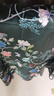 EP雅瑩[纏枝牡丹]新中式桑蠶絲印花半身裙 春裝商場(chǎng)同款3303A 綠色 M 曬單實(shí)拍圖