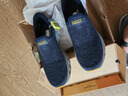 斯凱奇（Skechers）閃穿鞋休閑男鞋一腳蹬支撐緩震健步鞋舒適輕質(zhì)耐磨運動鞋 海軍藍色/NVY 41 曬單實拍圖