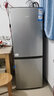 Leader海爾智家180升節(jié)能低噪家用大容量電冰箱 迷你小型兩門二門 宿舍租房 BCD-180LLC2EZS9 曬單實拍圖