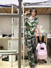 際華三五六五軍訓迷彩服套裝男女大學生軍訓服套裝夏季薄款上衣褲子草綠色服裝 灰迷【數(shù)碼】套裝(五件套) 175 曬單實拍圖