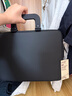 無(wú)印良品（MUJI）裝入時(shí)可直接使用電腦包 收納包 可手提包 筆記本包 通勤 黑色 長(cháng)34.5*寬25.3*厚度2.4cm 曬單實(shí)拍圖