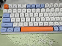 方正（Founder）K450鍵盤三拼升級(jí)版  機(jī)械手感游戲電競(jìng)筆記本臺(tái)式電腦外設(shè) 全尺寸有線單鍵盤【藍(lán)色】 曬單實(shí)拍圖