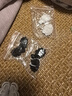 maccoco 復古風手工彩色七珠盤扣旗袍紐扣 黑色 6mm 3個 曬單實拍圖