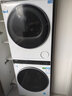 海爾（Haier）云溪3.0 洗烘套裝 10KG直驅(qū)滾筒懶人洗衣機+雙擎熱泵烘干機家用 583W+583W家電國家補貼 曬單實拍圖