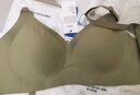 ROVO哺乳內(nèi)衣懷孕期孕婦大碼聚攏產(chǎn)后喂奶孕期專用7A級抗菌哺乳文胸罩 輕霧粉 L 曬單實拍圖