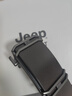 JEEP SPIRIT皮帶男真皮純牛皮腰帶百搭內(nèi)穿情人節(jié)復(fù)古休閑牛仔褲帶簡(jiǎn)約設(shè)計(jì)潮 1503珠槍扣【棕色帶】 120cm (2.8-3尺) 曬單實(shí)拍圖