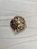頂妃（DING FEI）老虎胸針2025新款歐美虎頭胸花別針?biāo)@領(lǐng)針西服固定 DM36-1金色  A21-303 曬單實(shí)拍圖