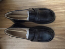 森達樂(lè )福鞋女款2025商場(chǎng)同款舒適沙發(fā)樂(lè )福單鞋XKW01AA5 黑色 37 曬單實(shí)拍圖