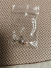 Lnieer999足銀耳釘珍珠耳環(huán)女養(yǎng)耳洞螺絲防掉雙頭擰扣輕奢高級(jí)感銀耳飾 粉色【6mm】999足銀珍珠耳釘一對(duì) 曬單實(shí)拍圖