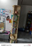 實木旋轉(zhuǎn)書架360度兒童繪本架客廳落地置物架臥室置物柜轉(zhuǎn)角書柜 進口松木【主圖款】6層原木色 送貨上門 曬單實拍圖
